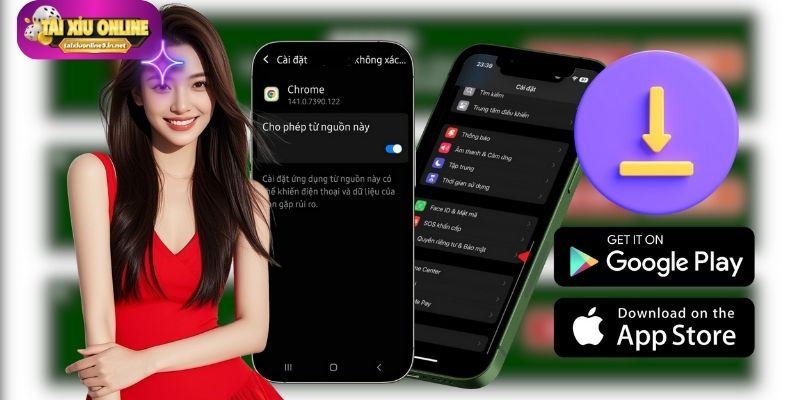 Hướng dẫn newbie 4 bước tải app trên Android